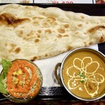 インド&タイ料理 ルチ - チキンカレー（Ｂセット）