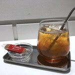 XINFUCHA LAB - ◆薔薇のティーソーダ（550円：税込）を選びました。丁寧に淹れられていましたよ。 薔薇以外の紅茶説明も丁寧にしてくださったのですけれど、忘れました。m(__)m
