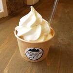 白山カフェ - 甘酒ソフト