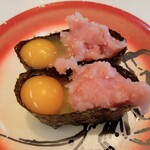 回転寿司すノ家 - うずら鉄火