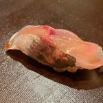 たかおか - 鯵の握りが、格別でした。