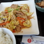 食楽亭 - 肉野菜炒め