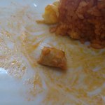 のざわ食堂 - 具は鶏肉と玉ねぎのみで至ってシンプル