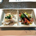 味楽 ゆめり - お通し。