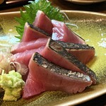 味楽 ゆめり - メジマグロは炙ってあります。