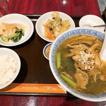 龍口酒家 - 麺セット