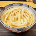 ふる里うどん  - かけうどん。やっぱりこれが一番美味い。