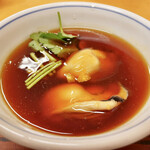 ふる里うどん  - ぶりんぶりんの大粒の牡蠣が３つも!!