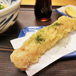ふる里うどん  - 揚げ立てのちくわ天は昇天する。