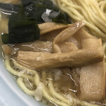 ラーメンショップ - メンマ　ワカメ　まみこまみこ