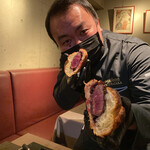 コグスダイニングカグラザカ - 小暮さんとステーキサンド