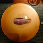 蒼 - 神経締め目近鮪 お米と中国甘酒のソース