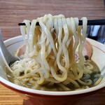 nibo - 濃厚ニボそば 醤油(770円)＋中盛(100円)＋玉ねぎ増し(80円)