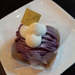 パティスリ・ル・スィエル - むらさきいものモンブラン