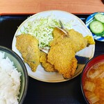 お食事処ときわ - あじフライ定食
¥600