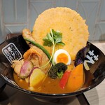 スープカレー奥芝商店 - 鶏あえず足カリー