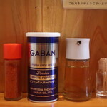 中華そば トランポリン - 卓上調味料