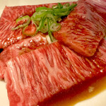炭火焼肉酒家 牛亭 - 仙台牛上カルビ