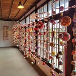 元祖 本吉屋 - 御花の中にも、さげもんが展示されていました。