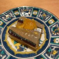 鮨 こしかわ - 「細魚唐墨〆」