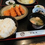 Karuma - ヒレカツ定食（1050円）税込