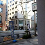 志な乃 - うどんの幟だけ新しく更新されていることに着目