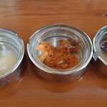 ロペ倶楽部 テラスレストラン - カレーに付いていた漬物