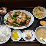 福楽門 - 料理写真:八宝菜定食