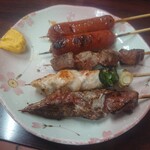 ささのや - レバとネギマはマスト♪