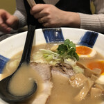 つけ麺みさわ - 煮干し　味玉ラーメン