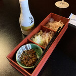 とうふ屋うかい - あげ炭火焼きのトッピング