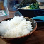 横浜家系ラーメン 一四家 - ライス小 [¥100]