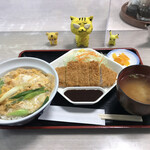 萬盛庵 - かつ丼定食　850円(税込)