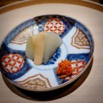 温石 - 聖護院大根のふろふき　白味噌と自家製柚子胡椒