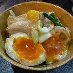 烈志笑魚油 麺香房 三く - あとめし付