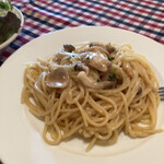 パスタ コルタ - クレーマ。白ワイン効いた
