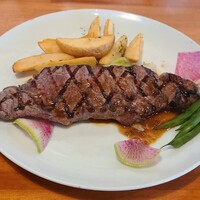 Mark Matsuoka Grill 中目黒 - 牛サーロインステーキ～オーストラリア産グレインフェッド～