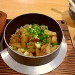 釜飯と和食 旬 - ぶり大根の釜飯