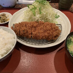 とんかつ廣 - ロースカツ定食