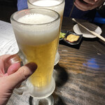 魚貝三昧 雛 - 生ビール