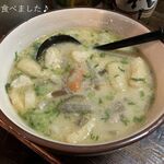ざぶとん - かす汁300円