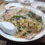 新華苑 - あげそば