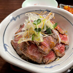 Binchou Tanyakiniku To Shabu Shabu Kotora - 和風ローストビーフ丼