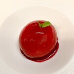 ビストロ じゅん - 季節のデザート　白桃のメルバ