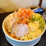 天高く翔べ！ - ラーメン中・ネギ・豚増し　1,320円