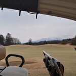 ロペ倶楽部 テラスレストラン - コースから那須連山を望む