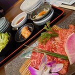 山形黒毛和牛 米沢牛焼肉 仔虎 - 上焼肉ランチ♪だったかな（笑）