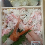 金澤玉寿司 - ずわいがにと白えびの日本海盛