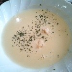 Pekorino - ランチコースのスープ