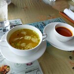 バリレストラン 海辺のSayang - スープ